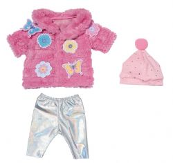 BABY BORN - MANTEAU ROSE 43CM